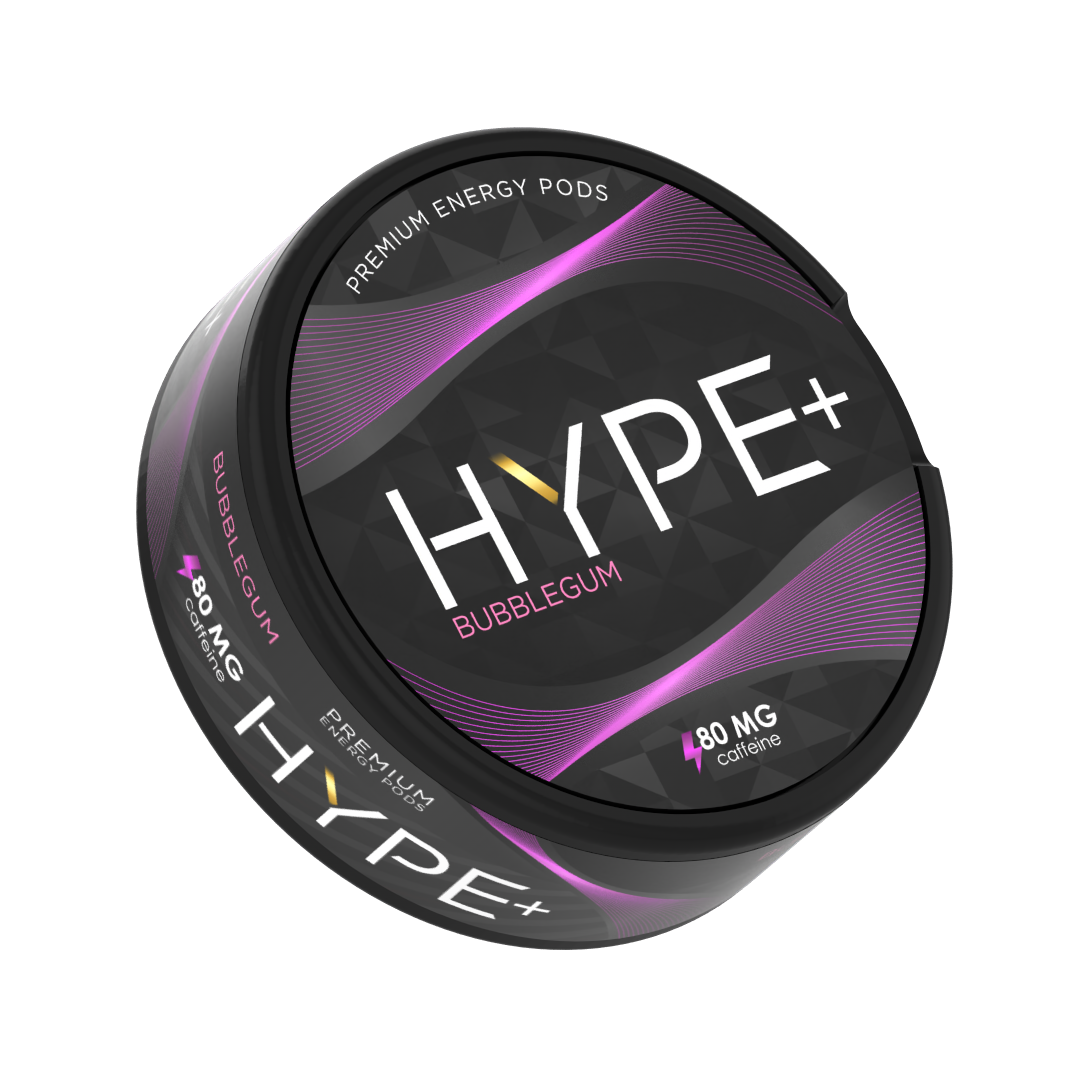 hype-energy-pouches-bubblegum-pouches-20-st-ck-zuckerfrei-80mg image 1