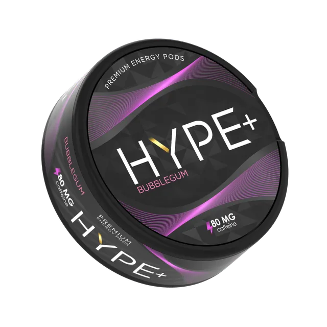 hype-energy-pouches-bubblegum-pouches-20-st-ck-zuckerfrei-80mg image 1