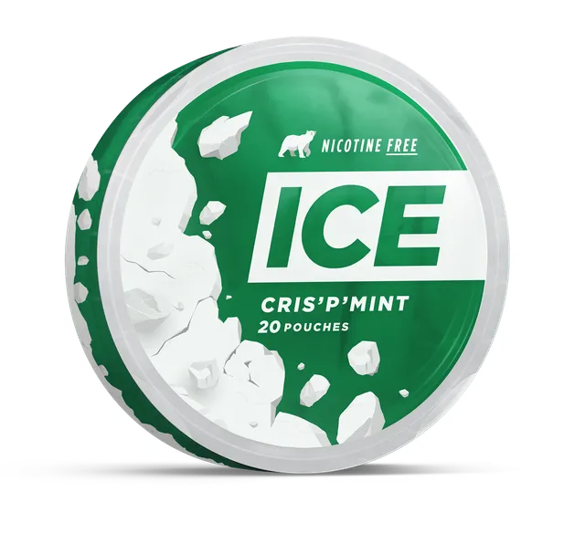 ice-cris-p-mint-nikotinfreie-pouches-minze-dose image 1