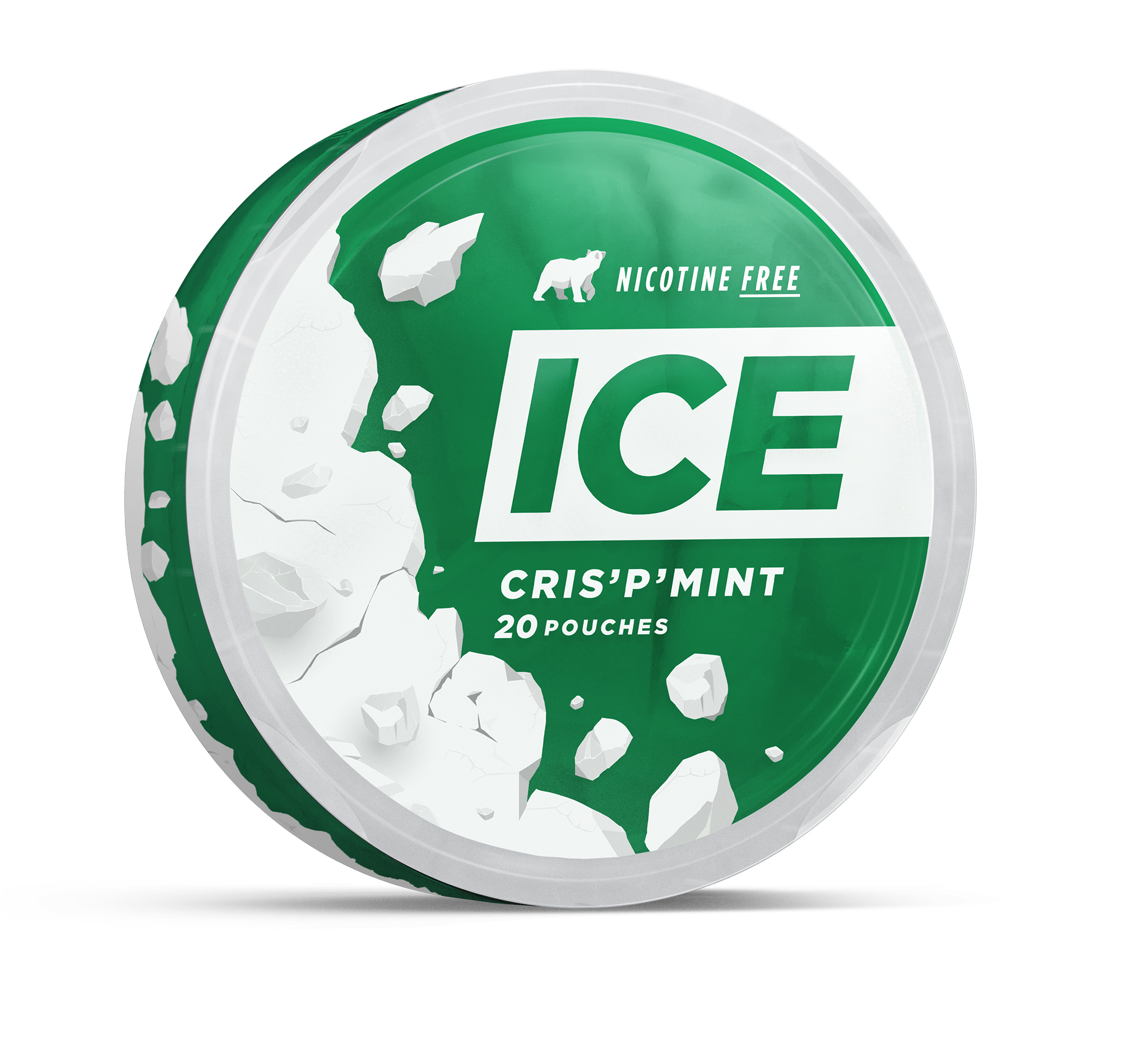 ice-cris-p-mint-nikotinfreie-pouches-minze-dose image 1